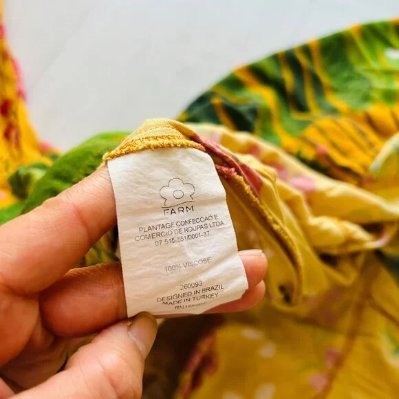 Farm Rio by Anthropologie Women's Sz XL Cristy Maxi Dress - Picture 12 of 14